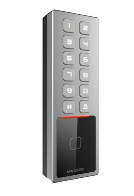 Kártya, PIN, OSDP, mobilApp, web szerver, IK08, Hikvision DS-K1T805MX
